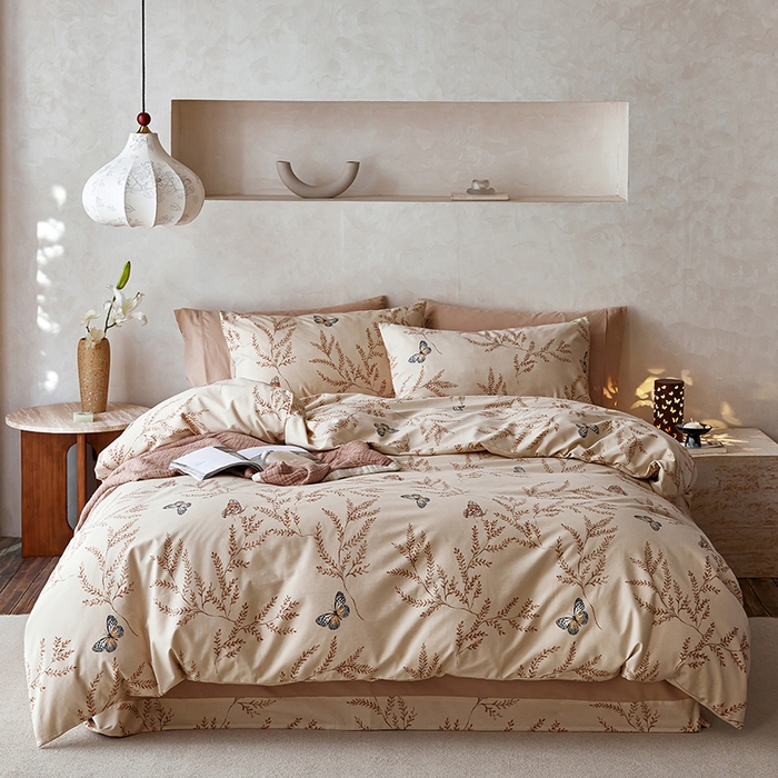 91家纺网 家纺一手货源 找家纺 （总）千朵森 2024新款A类全棉活性陶瓷磨毛四件套