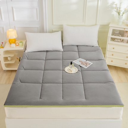 LADYCOCO可可家居 2024新款亲肤舒适德绒床垫床褥-超暖系列 灰色