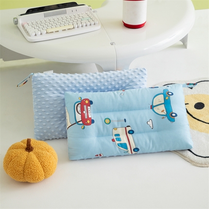 91家纺网 家纺一手货源 找家纺 （总）嗨皮宝贝 2024新款全棉卡通儿童豆豆枕枕头枕芯