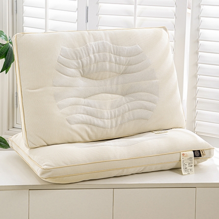 91家纺网 家纺一手货源 找家纺 （总）2024年新款枕芯罗纹针织棉金罗决明子枕头枕芯48*74