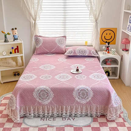 91家纺网 家纺一手货源 找家纺 手艺人 204新款亲肤化纤夹棉床盖榻榻米炕盖炕垫-CH系列 CH531