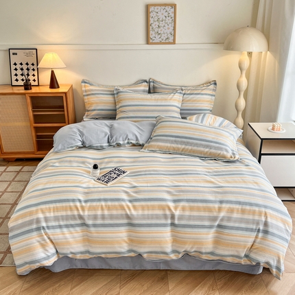 91家纺网 家纺一手货源 找家纺 （总）新印象 2025新款全棉生态磨毛印花四件套