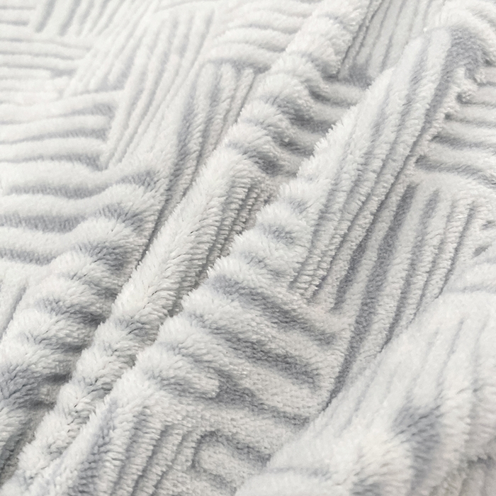 91家纺网 家纺一手货源 找家纺 （总）慕尚 2025新款高克重保暖双色雕花绒被套单件