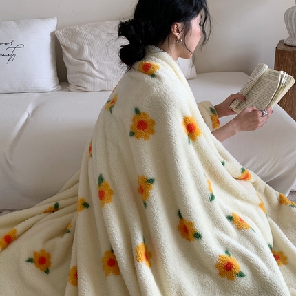 91家纺网 家纺一手货源 找家纺 （总）桃喜 2024新款A类摇粒绒毛毯毯子
