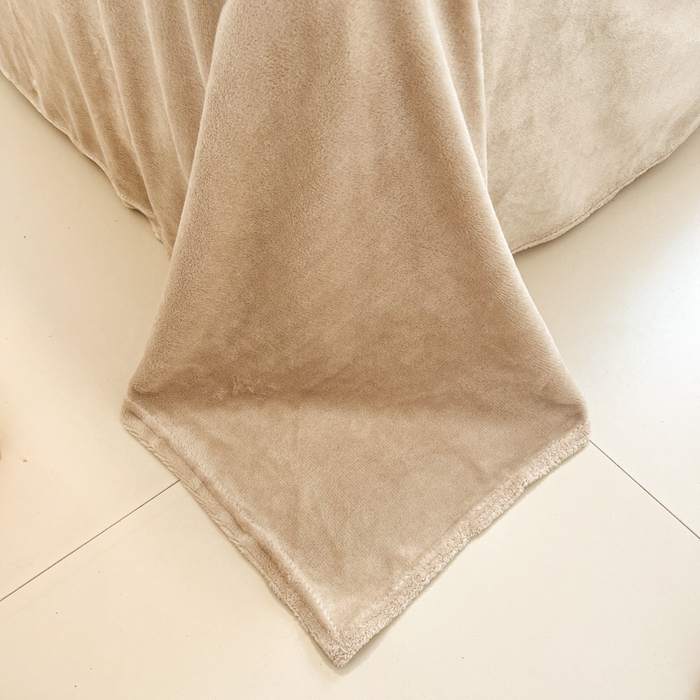 91家纺网 家纺一手货源 找家纺 （总）慕尚 2025新款高克重保暖双色雕花绒四件套