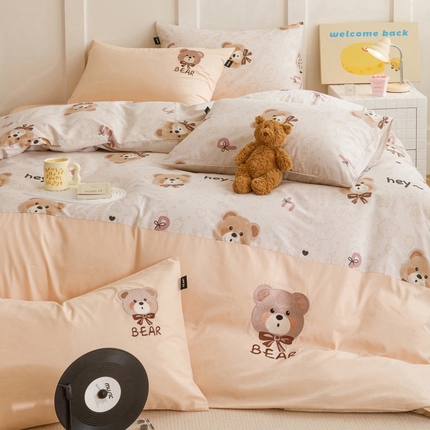 91家纺网 家纺一手货源 找家纺 （总）卡姿家纺 2024秋冬呆萌小刺绣第二季