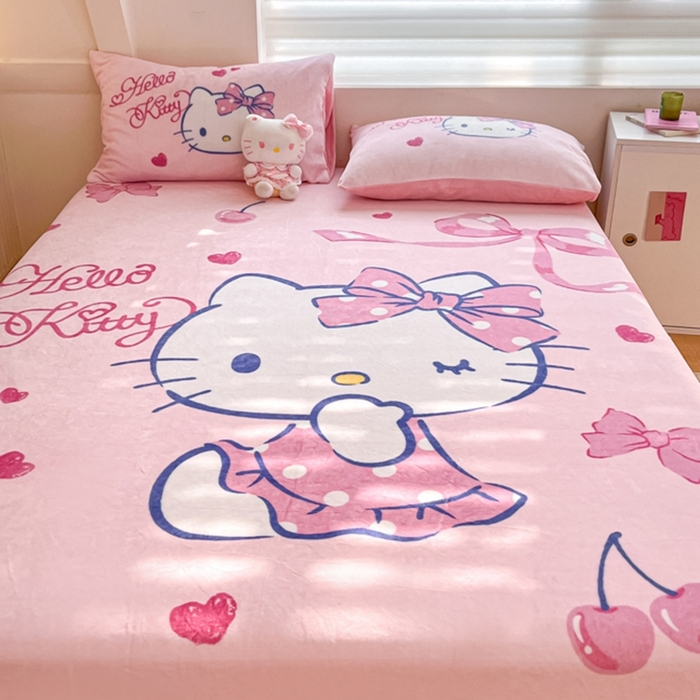 91家纺网 家纺一手货源 找家纺 （总）金爱家 2024新款大阪单品牛奶绒床笠