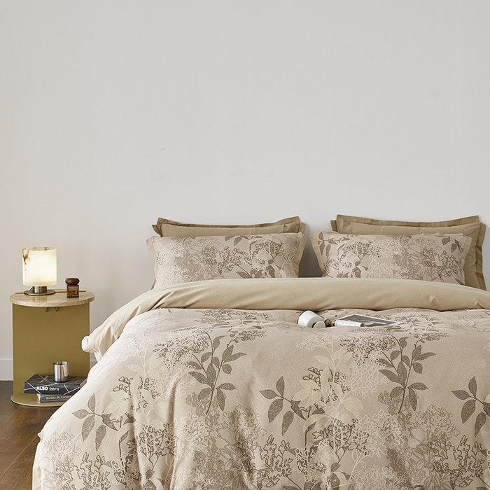 91家纺网 家纺一手货源 找家纺 千朵森 2024新款全棉拼角磨毛四件套-风格二 华丽乐章