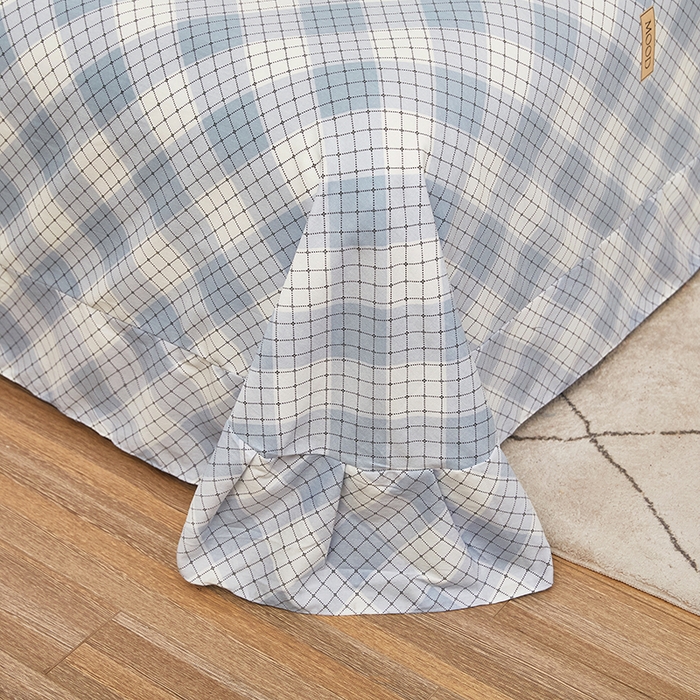 91家纺网 家纺一手货源 找家纺 雲归梦 2024新款全棉多规格加厚磨毛多规格单品--单床单 单床单-优雅生活-兰