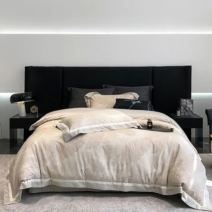 若未家居 LOVEWE HOUSE 2025新款50S全棉数码印花四件套-挪威森林 挪威森林-米