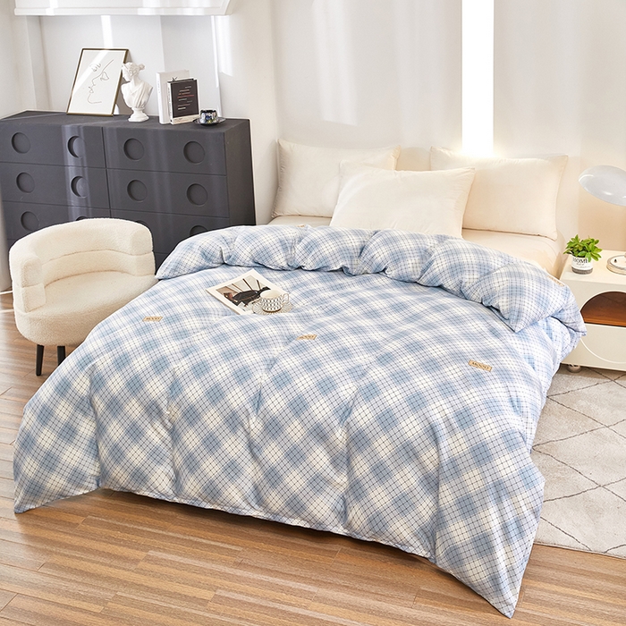 91家纺网 家纺一手货源 找家纺 雲归梦 2024新款全棉多规格加厚磨毛多规格单品--单被套 单被套-优雅生活-兰