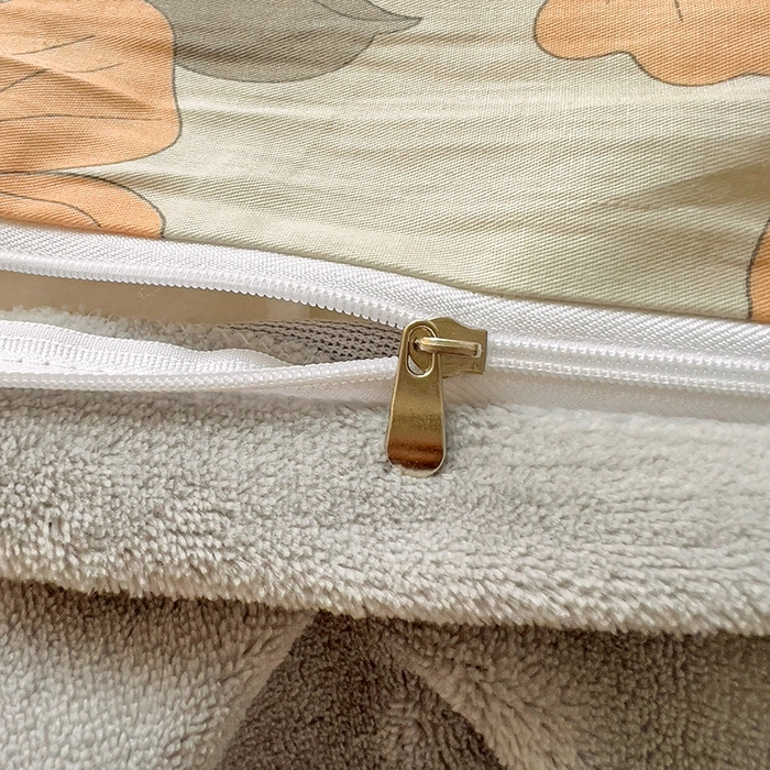 91家纺网 家纺一手货源 找家纺 捌月 2024新款棉加绒A版13372全棉B版高克重牛奶绒四件套直播新品 云锦