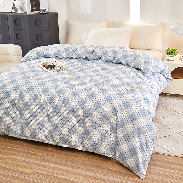 91家纺网 家纺一手货源 找家纺 雲归梦 2024新款全棉多规格加厚磨毛多规格单品--单被套 单被套-优雅生活-兰