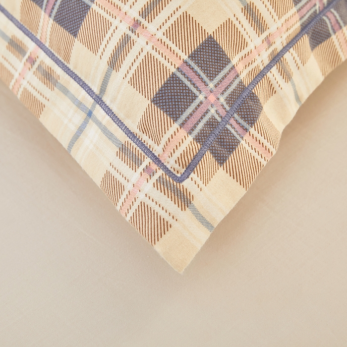 91家纺网 家纺一手货源 找家纺 雲归梦 2024新款全棉多规格加厚磨毛多规格单品--单枕套 单枕套-童话爱情-棕