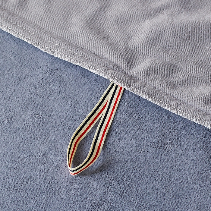 91家纺网 家纺一手货源 找家纺 2024新款锦丝绒美式毛巾绣四件套-巴洛克 巴洛克-灰