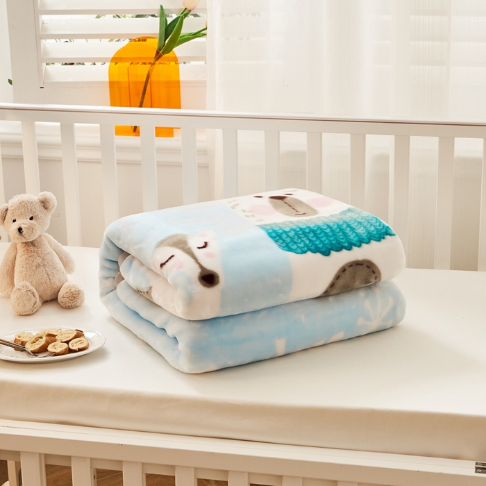 91家纺网 家纺一手货源 找家纺 凯轩毛毛毯毯子网销专供 2024新款舒适亲肤加大加厚儿童云毛毯毯子 好伙伴