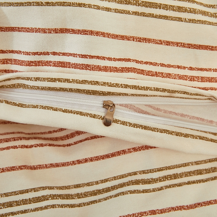 91家纺网 家纺一手货源 找家纺 雲归梦 2024新款全棉多规格加厚磨毛多规格单品--单被套 单被套-时尚条-棕