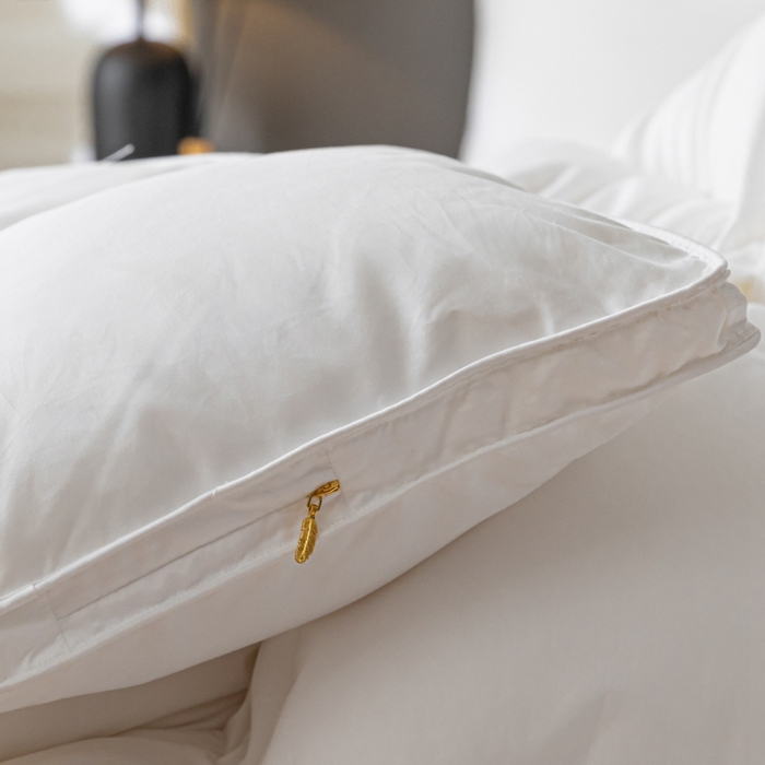 91家纺网 家纺一手货源 找家纺 御眠纺羽绒被壳 2024新款糯棉羽绒被立体静音酒店羽绒被 白色