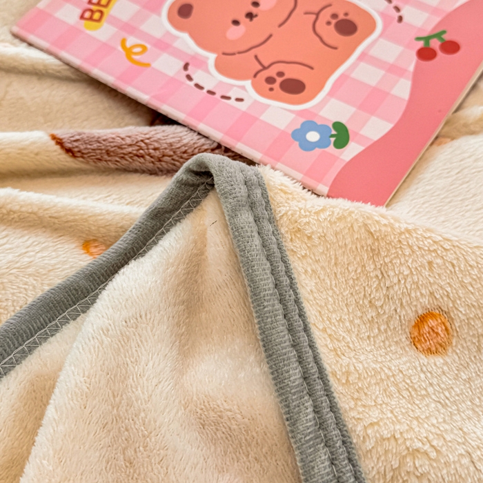 91家纺网 家纺一手货源 找家纺 慕尚家纺 2025新款高克重加厚雪花绒毛毯毯子 辛巴狗