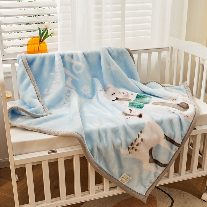 91家纺网 家纺一手货源 找家纺 凯轩毛毛毯毯子网销专供 2024新款舒适亲肤加大加厚儿童云毛毯毯子 好伙伴