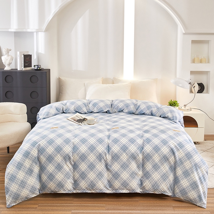 91家纺网 家纺一手货源 找家纺 雲归梦 2024新款全棉多规格加厚磨毛多规格单品--单被套 单被套-优雅生活-兰