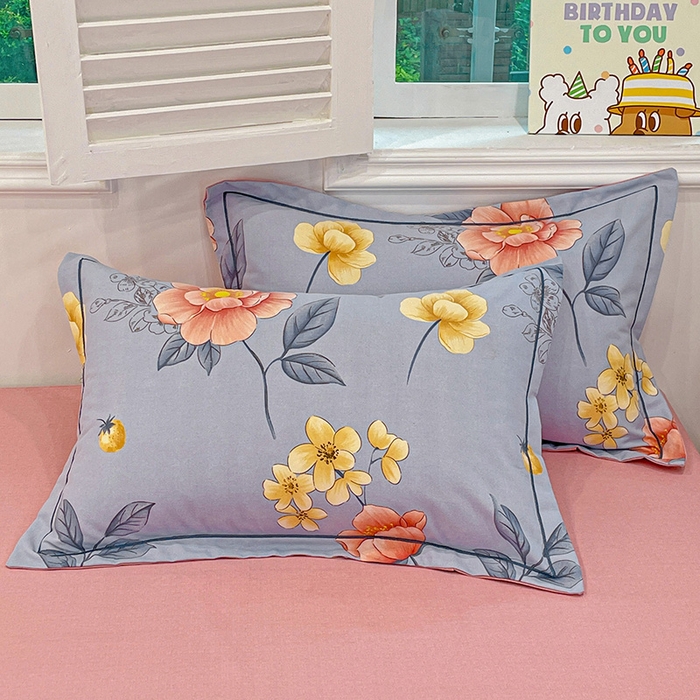 91家纺网 家纺一手货源 找家纺 2024直播爆款全棉磨毛喷气印花加厚保暖四件套（一字绣） 全棉磨毛-国色芬芳