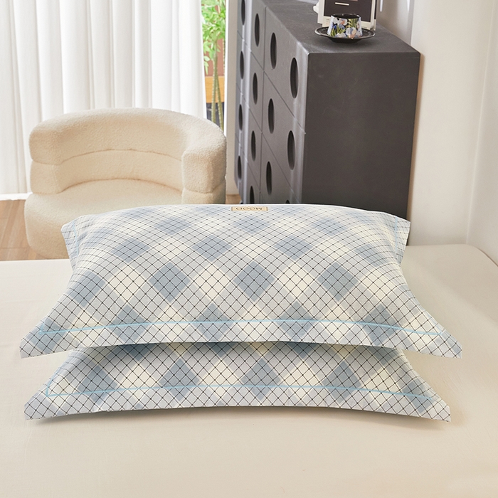 91家纺网 家纺一手货源 找家纺 雲归梦 2024新款全棉多规格加厚磨毛多规格单品--单枕套 单枕套-优雅生活-兰