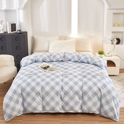 雲归梦 2024新款全棉多规格加厚磨毛多规格单品--单被套 单被套-优雅生活-兰