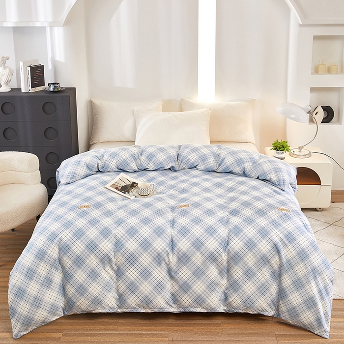 91家纺网 家纺一手货源 找家纺 雲归梦 2024新款全棉多规格加厚磨毛多规格单品--单被套 单被套-优雅生活-兰