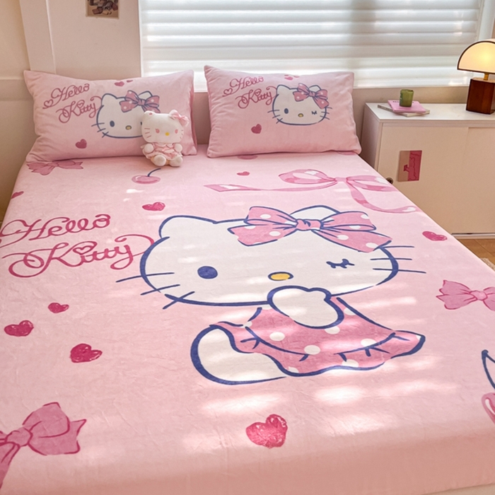 91家纺网 家纺一手货源 找家纺 （总）金爱家 2024新款大阪单品牛奶绒床笠