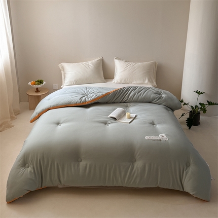 91家纺网 家纺一手货源 找家纺 （总）亿莱鑫 2025新款全棉水洗秋冬被