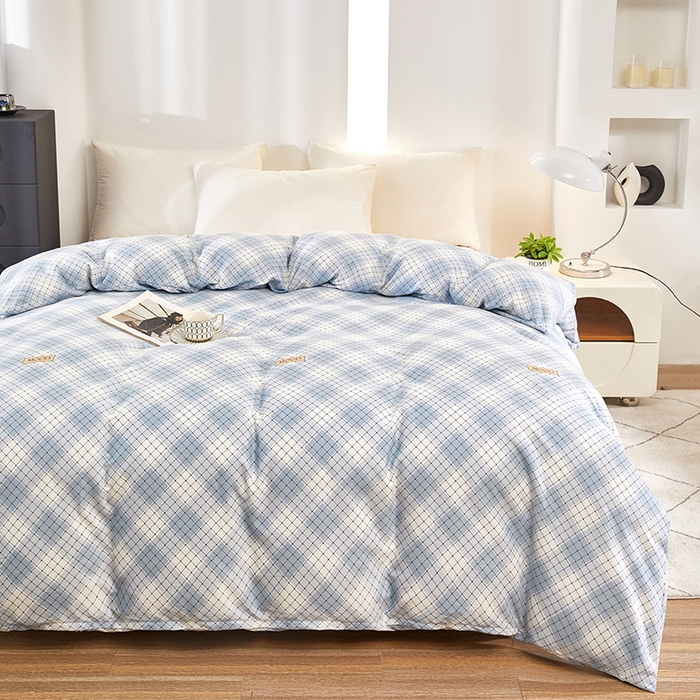 91家纺网 家纺一手货源 找家纺 雲归梦 2024新款全棉多规格加厚磨毛多规格单品--单被套 单被套-优雅生活-兰