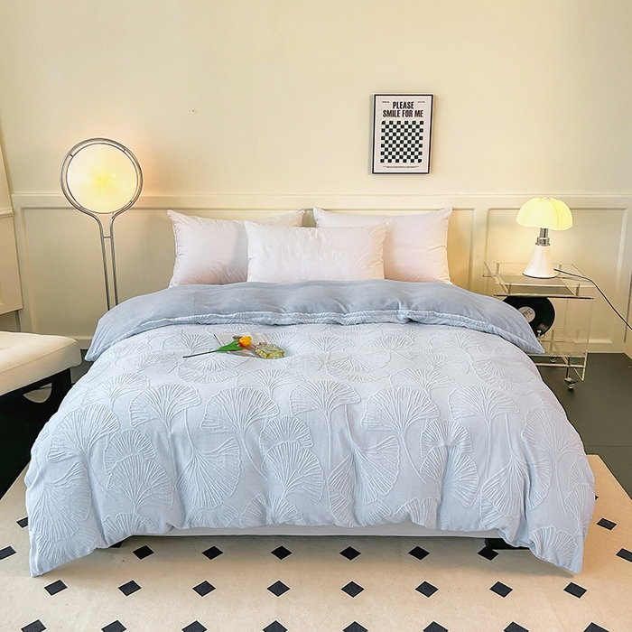 91家纺网 家纺一手货源 找家纺 睡棉坊 2024新款高克重剪花牛奶绒可拆洗冬被被子被芯 浪漫满屋