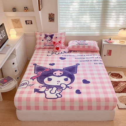 91家纺网 家纺一手货源 找家纺 （总）金爱家 2024新款大阪单品牛奶绒床笠