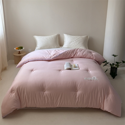 91家纺网 家纺一手货源 找家纺 （总）亿莱鑫 2025新款全棉水洗秋冬被