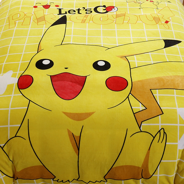 91家纺网 家纺一手货源 找家纺 宝薇 2024新款加厚牛奶绒大版卡通四件套 格子皮卡