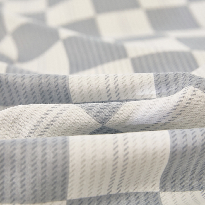 91家纺网 家纺一手货源 找家纺 雲归梦 2024新款全棉多规格加厚磨毛多规格单品--单床单 单床单-漾格-灰