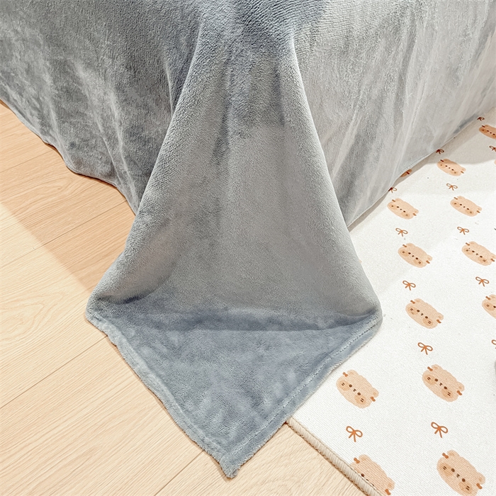 91家纺网 家纺一手货源 找家纺 川悦生活 2024新款雪花绒印花单被套系列-夜景 啵啵熊