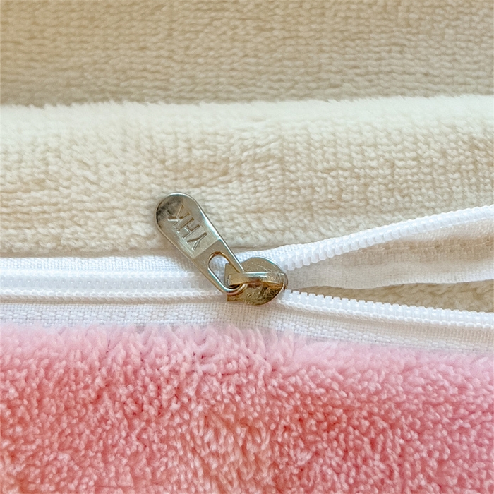 91家纺网 家纺一手货源 找家纺 丝幔家纺 2025新款A类刺绣牛奶绒四件套 蝴蝶结-粉