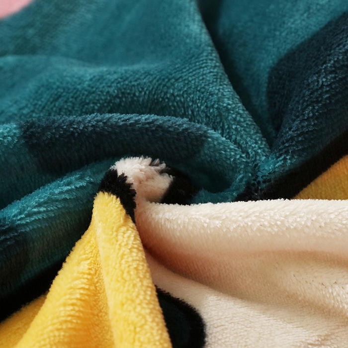 91家纺网 家纺一手货源 找家纺 宝薇 2024新款加厚牛奶绒大版卡通四件套 酷酷龙