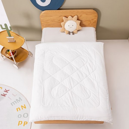 91家纺网 家纺一手货源 找家纺 （总）艾佳宝贝 2024秋冬全棉豆豆绒儿童多功能可拆卸盖毯被子被芯