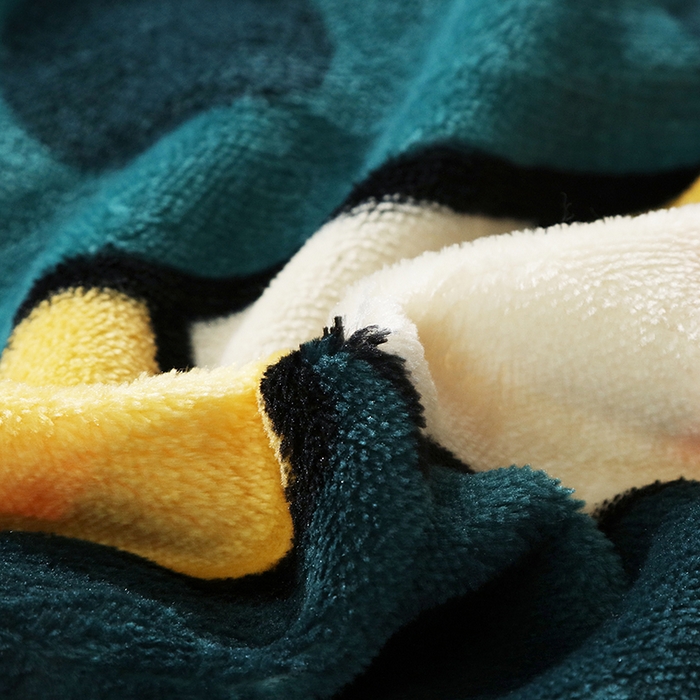 91家纺网 家纺一手货源 找家纺 宝薇 2024新款加厚牛奶绒大版卡通四件套 酷酷龙