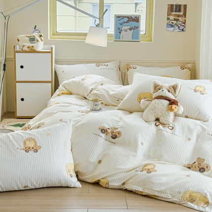 91家纺网 家纺一手货源 找家纺 （总）耀悦家纺 2025新款A类12868纯棉四件套