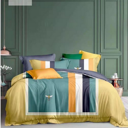 91家纺网 家纺一手货源 找家纺 （总）金纱玉纺家纺 2024新款全棉大版印花13372四件套