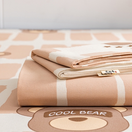 91家纺网 家纺一手货源 找家纺 （总）2025新款老粗布卡通花卉床单系列-单床单