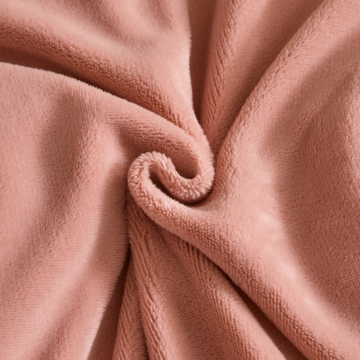 91家纺网 家纺一手货源 找家纺 澳梵家居 2024新款牛奶绒素色双拼四件套--【暖茶系列】 暖茶-豆沙