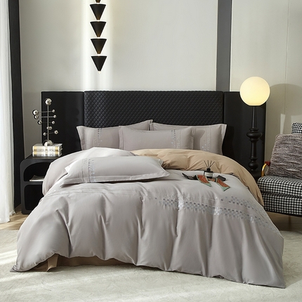 91家纺网 家纺一手货源 找家纺 （总）金纱玉纺家纺 2024新款百分之百全棉新款轻奢刺绣四件套