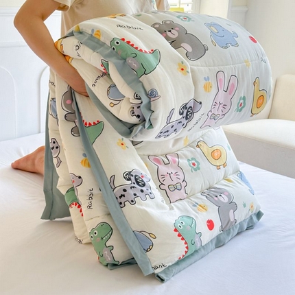 91家纺网 家纺一手货源 找家纺 （总）八方汇（一户被芯生活馆） 2024新款全棉亲肤舒适卡通冬被子被芯