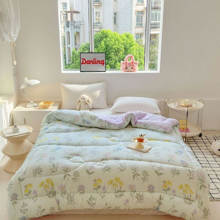 91家纺网 家纺一手货源 找家纺 （总）八方汇（一户被芯生活馆） 2024新款亲肤舒适水洗糯糯棉大豆被子被芯