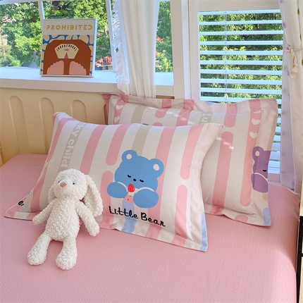 91家纺网 家纺一手货源 找家纺 （总）2024新款AB版.生态磨毛印花单枕套